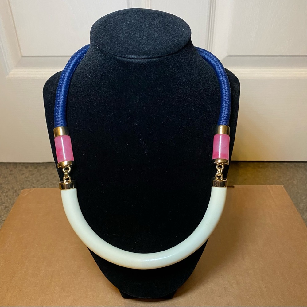 The Limited Blue, Pink and White Necklace